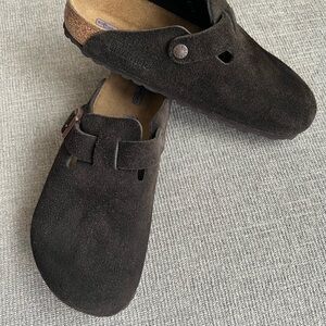 Women Boston Birkenstock Clogs 38